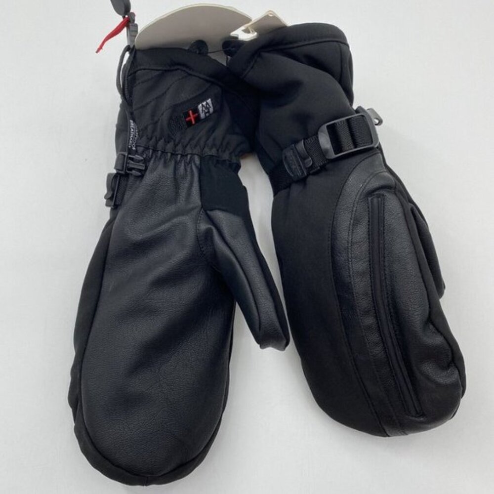 Seirus Women's Magnemitt Heatwave Plus Sound Touch Ridge Black Glove Liners Sz M